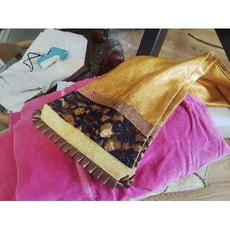 ETOLE FOULARD VIVA PAQUITA HAUNE DENTELLE NOIRE