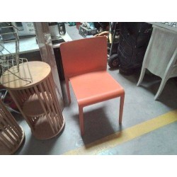 CHAISE PVC TERRA COTA VOLT PEDRALI