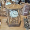 PEDULE ANC METAL DORE VERRE 