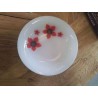 LOT ASSIETTES CREUSES ARCOPAL FLEURIES