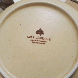 ENS VAISSELLE VAISSELLE GRÈS VÉRITABLE
