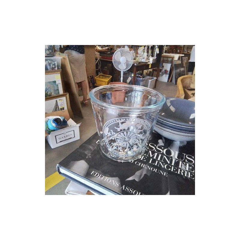 CACHE POT VERRE 