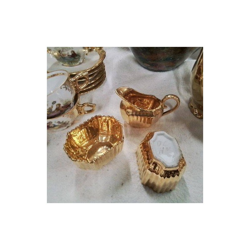 LOT 3 MINIATURES ANCIENNES DOREES OCHM SALERON