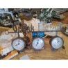 HORLOGE TRIO PARIS LONDON NY ZINC