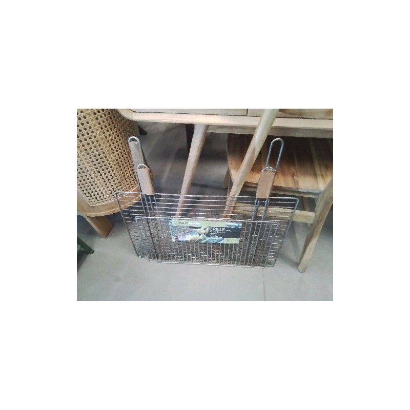 LOT DE 2 GRILLES POUR BARBECUE