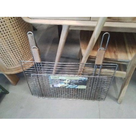 LOT DE 2 GRILLES POUR BARBECUE