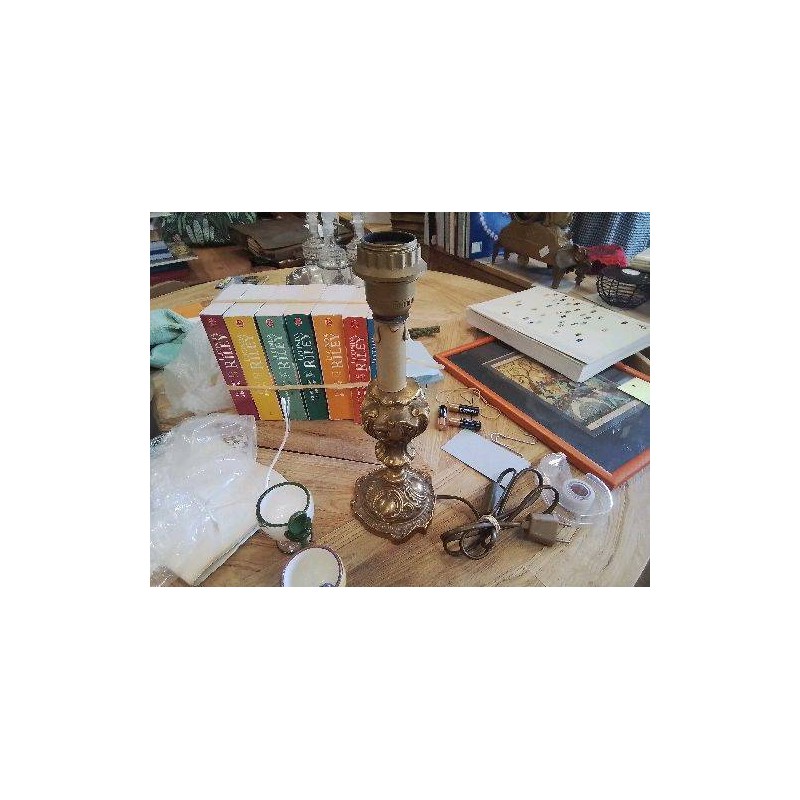 PIED DE LAMPE BRONZE