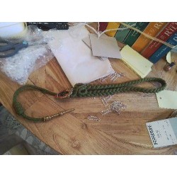 FOURRAGERE VERT RGE INSIGNE MILITAIRE