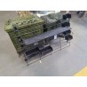 ETAGERE MURALE INDUS ME5AL NOIRE MODULABLE