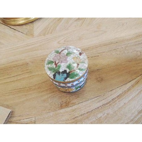 BOITE A PILULE CLOISONNÉE