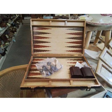 MALLETTE JEU BACKGAMMON