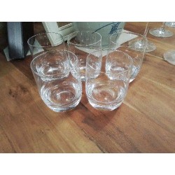 LOT 5 VERRES PM FOND EPAIS DEGRENNE