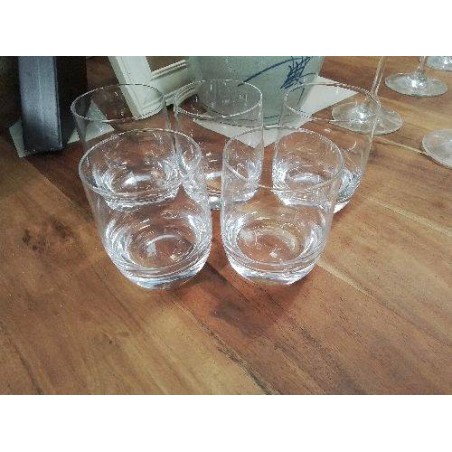 LOT 5 VERRES PM FOND EPAIS DEGRENNE