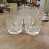 LOT 6 VERRES WHISKY CRISTAL