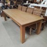 TABLE CHENE 240 X100 CM
