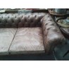 CANAPE CUIR ST CHESTERFIELD FLAMAND 300 CM