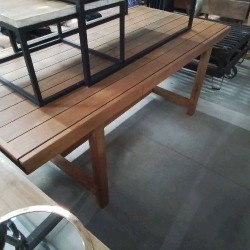 TABLE UNOPIO D’ EXTERIEUR 2M/1M + ALLONGE 90CM