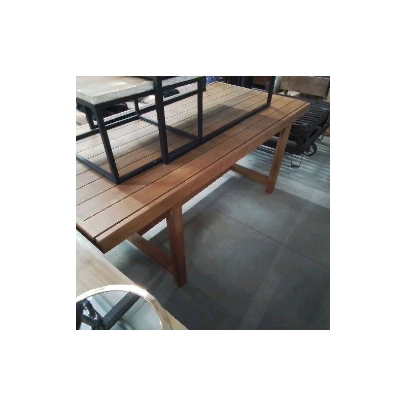 TABLE UNOPIO D’ EXTERIEUR 2M/1M + ALLONGE 90CM