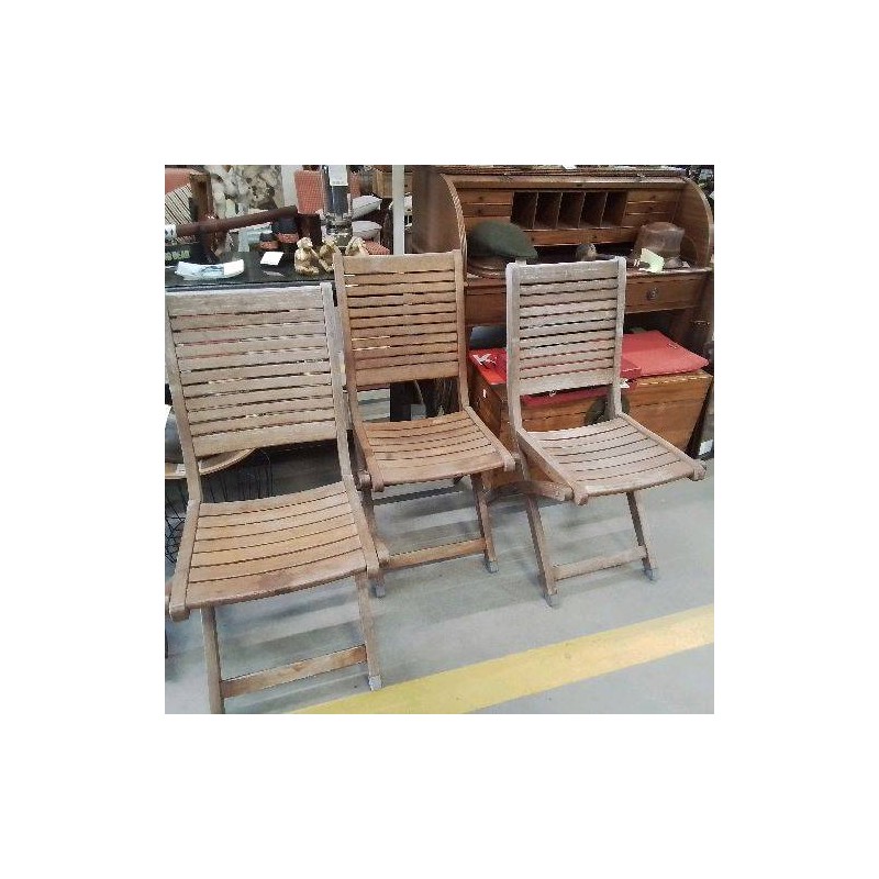 CHAISE BOIS PLIABLE 
