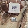 LAMPE PIED METAL