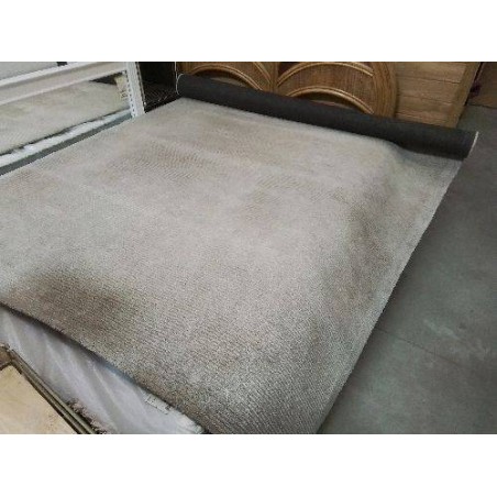 TAPIS LAINE BEIGE ST MACLOU 170X240 VIVACE RIBBED