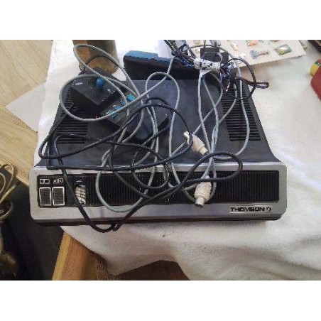CONSOLE JEU VINTAGE THOMSON JV 1002 T+ ACC