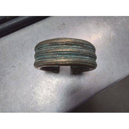 BRACELET D\'ESCLAVE BRONZE COTE D IVOIRE