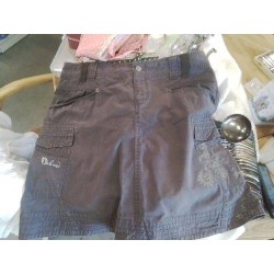 JUPE COURTE OXBOW TAUPE 42 44