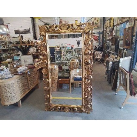 MIROIR BISEAUTE DORE 107×192 CM