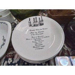 LOT 6 ASSIETTES ROLAND FREYRY