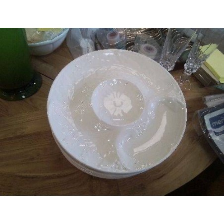 LOT 6 ASSIETTES GIEN ARTICHAUT