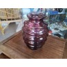 VASE MAUVE ST ART DECO