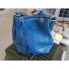 SAC A MAIN CUIR BESACE BLEU RENOUARD