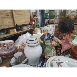 SANTON DE PROVENCE FEMME AU PANIER MM LA SANTONNERIE