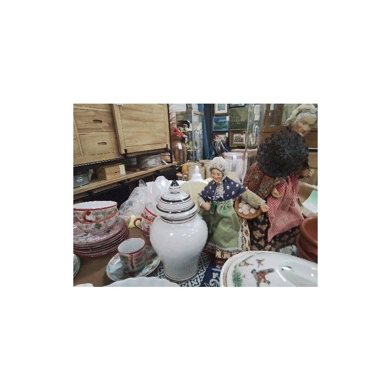 SANTON DE PROVENCE FEMME AU PANIER MM LA SANTONNERIE