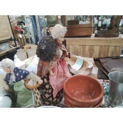 SANTON DE PROVENCE GM FEMME GRAND CHAPEAU