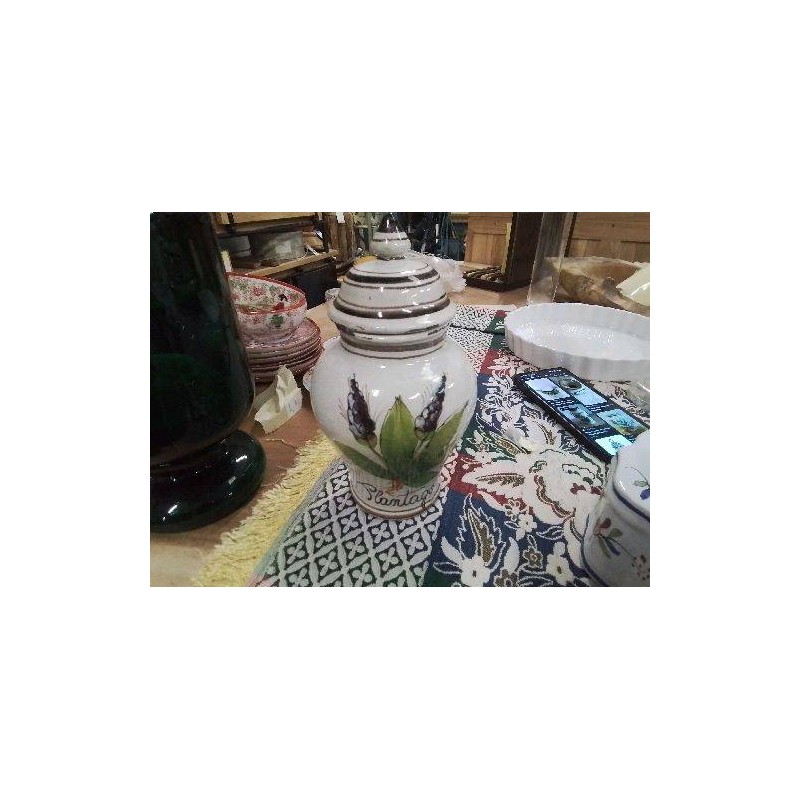 VASE COUVERCLE PLANTAGO