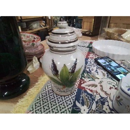 VASE COUVERCLE PLANTAGO