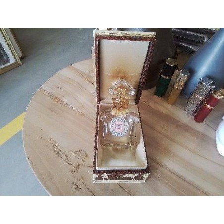 FLACON CRISTAL ANC GUERLAIN L HEURE BLEUE AVEC BOITE D ORIGINE