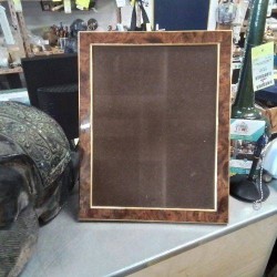 CADRE PELE MELE MAGNÉTIQUE TISSU MARRON 