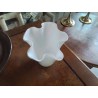 VASE PM BLANC  DENTELE