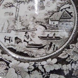 ASSIETTE ANGLAISE 1850 S.MOORE AND CO