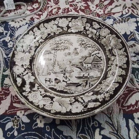 ASSIETTE ANGLAISE 1850 S.MOORE AND CO