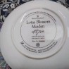 L9T 6 ASSIETTES DÉCOR JAPONAISE IRIS