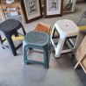 TABOURET PVC DESSUS TRESSE