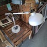 LAMPE ARTICULÉE BLC DORÉ 