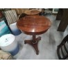 GUERIDON EMPIRE ACAJOU 3 PIEDS
