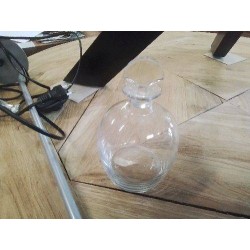 FLACON VERRE GRAVE 