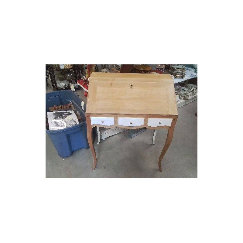 SECRETAIRE MERISIER RELOOKEK CLE A9