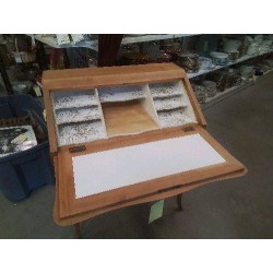 SECRETAIRE MERISIER RELOOKEK CLE A9